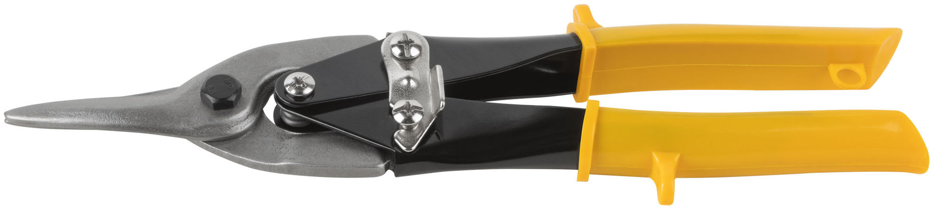 Ножницы по металлу Aviation, пластиковые ручки, прямые 250 мм (41451)