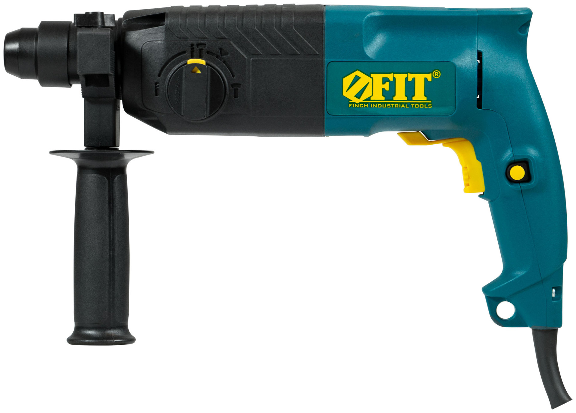 Перфоратор монтажный 620 Вт; 0-870 об/мин; 0-3900 уд/мин; 2,6 Дж; 3 реж.; SDS-PLUS; реверс; 3,1 кг ; кейс (80103)