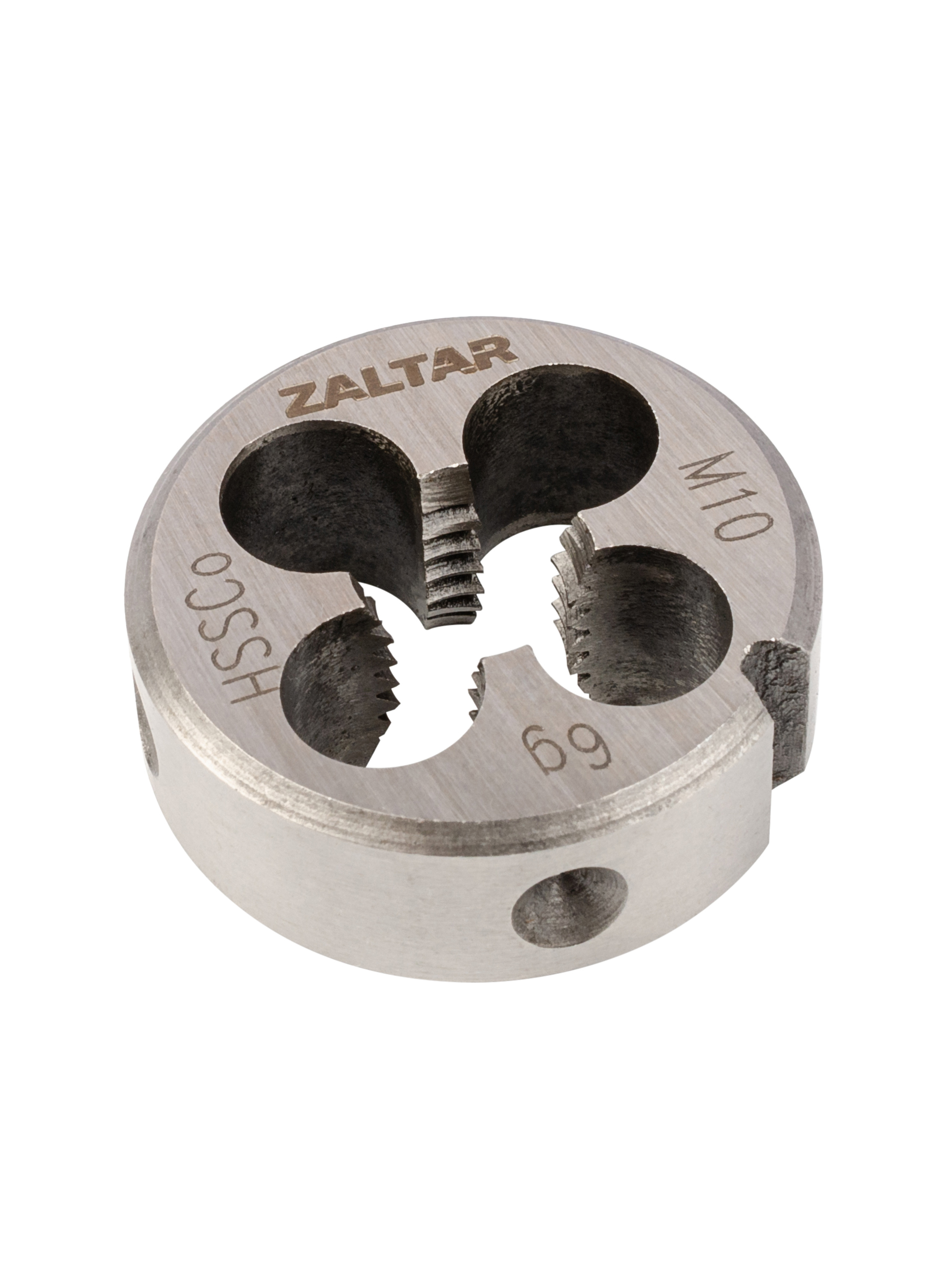 Плашка круглая резьбонарезная HSS-E, DIN 223 B (DIN EN 22568), M10 x 1.5, 30 x 11 (ZA-03806)