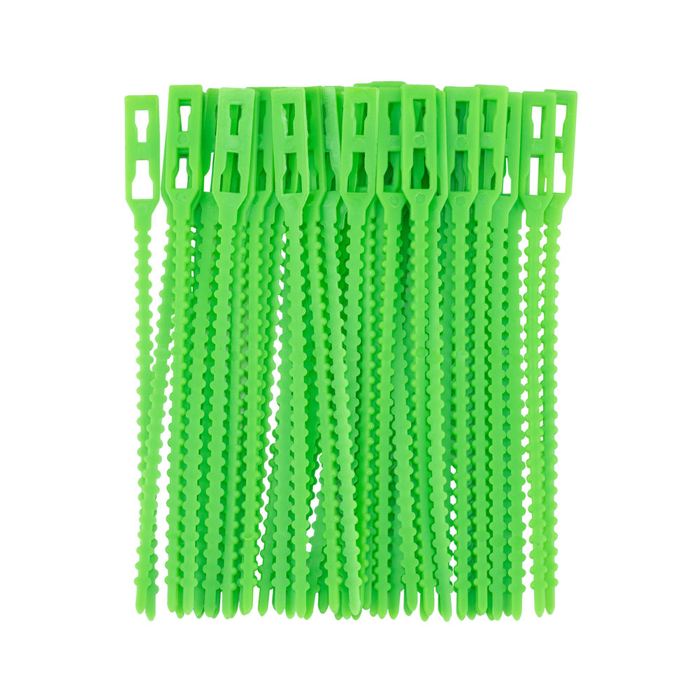 Подвязки для садовых растений, 13 см, пластиковые, 50 шт, Palisad (64494)