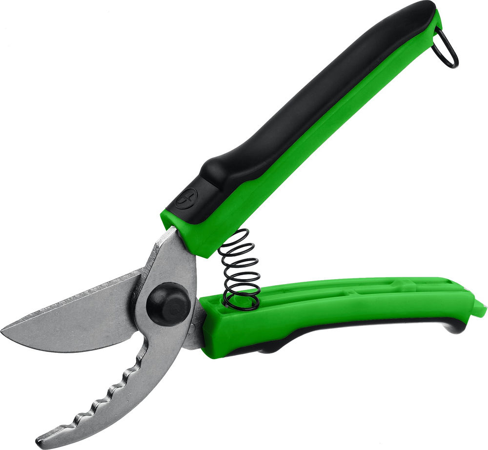 Плоскостной секатор 220 мм, стальные закаленные лезвия, двухкомпонентные рукоятки РОСТОК PC-55 40203_z02