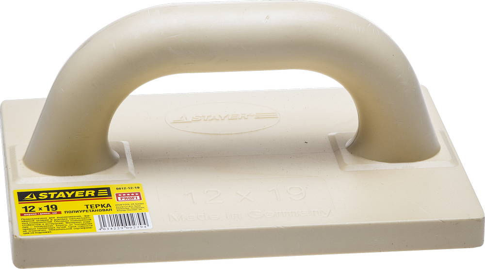 Терка полиуретановая 120 x 190 мм Professional STAYER 0812-12-19