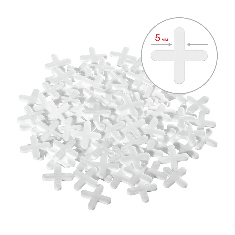 Крестики для плитки 5 мм, 100 шт STAYER 3380-5