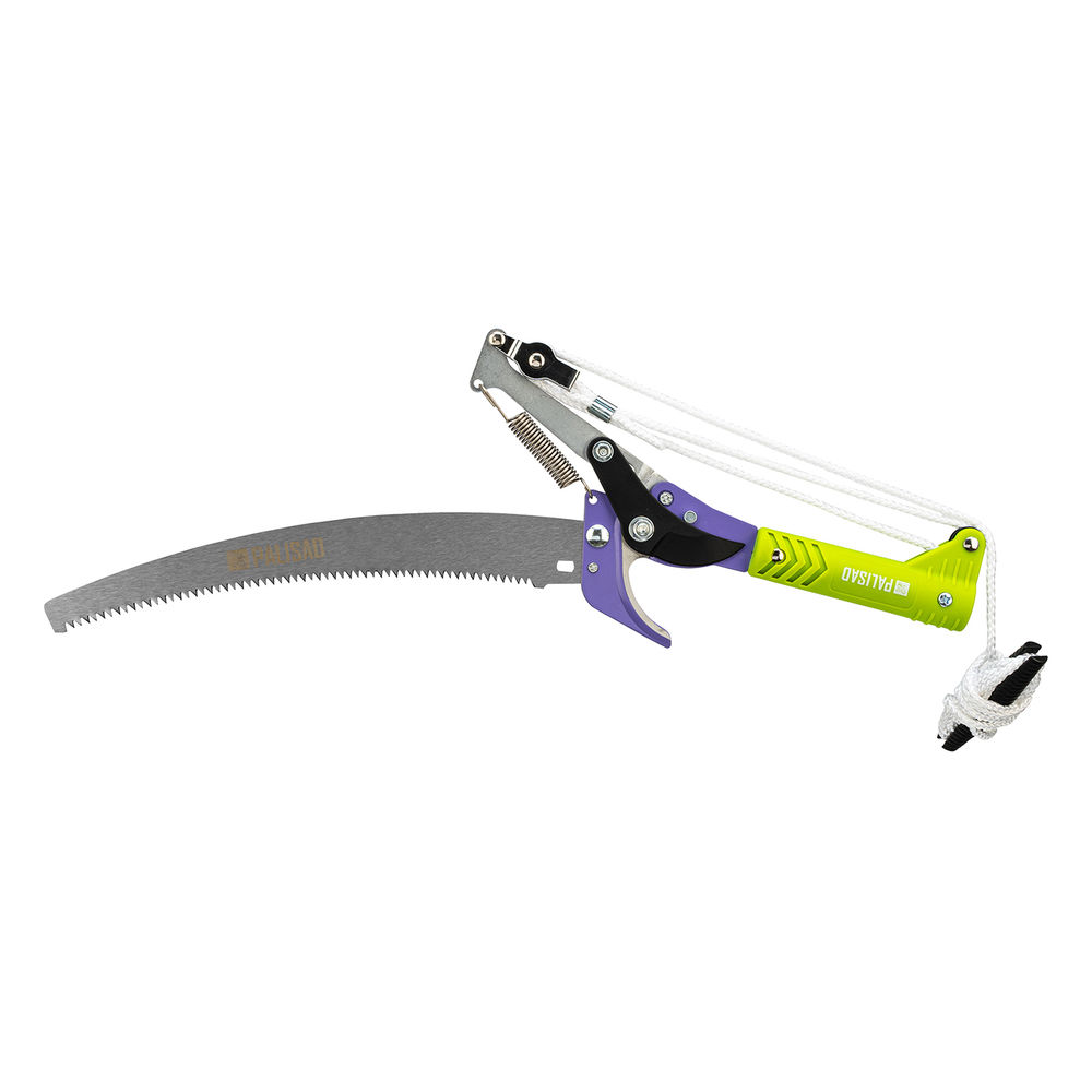 Сучкорез штанговый с пилой, прямой рез, пластиковая тулейка 25 мм, Palisad (60581)