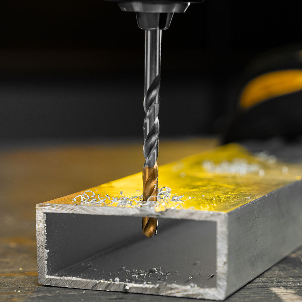 Сверло спиральное по металлу 5 x 86 мм, Р6М5, Golden Tip Denzel (718233)