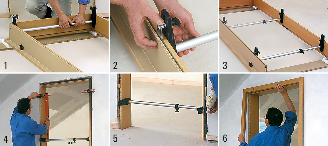 Распорка для установки дверных коробок 560-1010 мм TMS BE-TMS