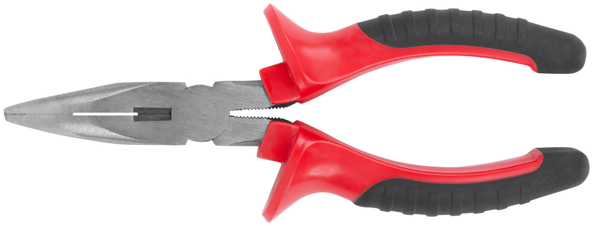 Утконосы Оптима, двухцветные обрезиненные ручки, полированная сталь 165 мм