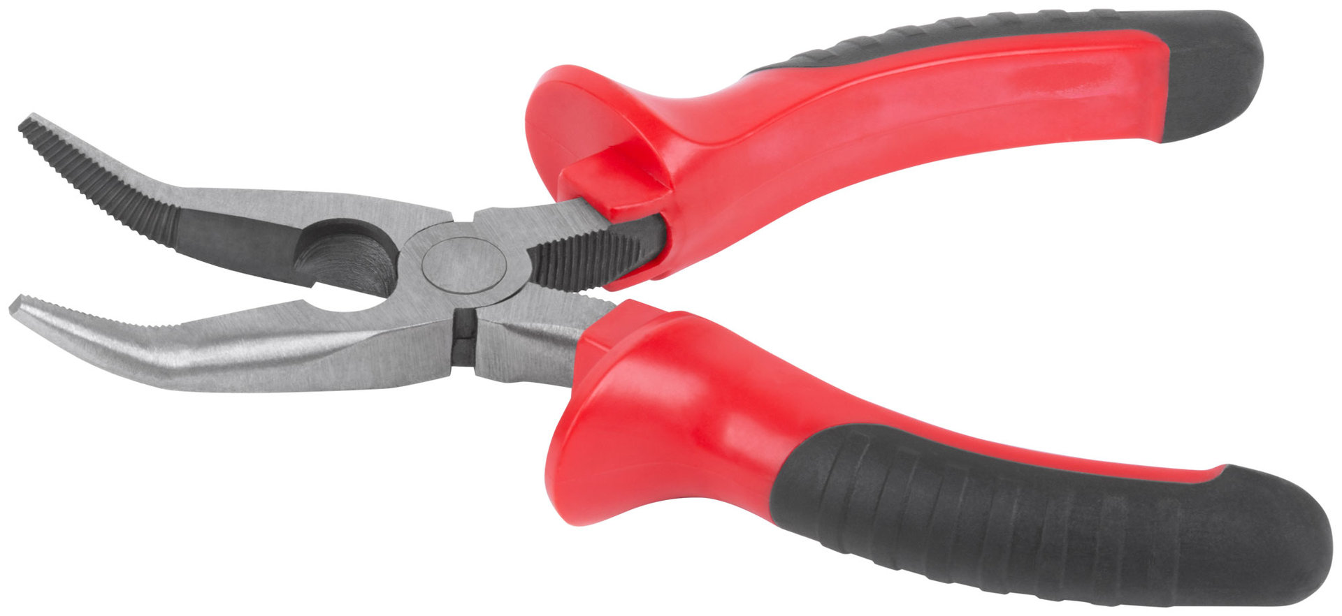 Утконосы Оптима, двухцветные обрезиненные ручки, полированная сталь 165 мм