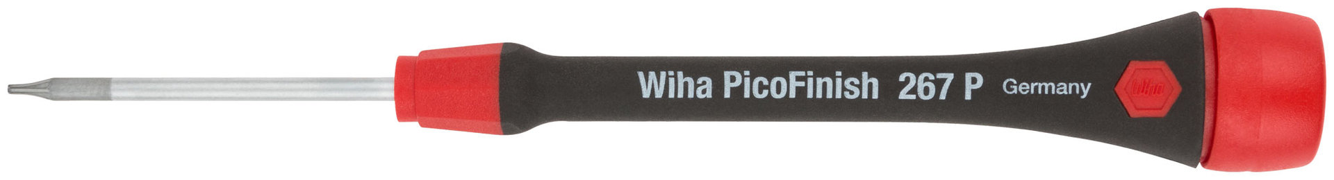 Отвертка для точных работ PICOFINISH, CrMo сталь, матовое хромирование Т3 х 40 мм, WIHA, 53333
