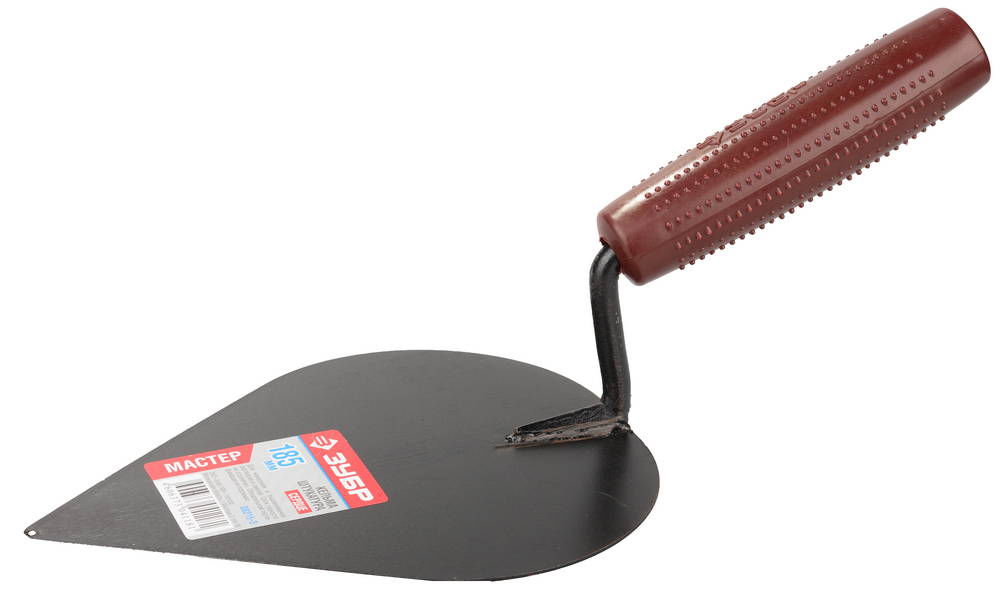 Кельма штукатура 185 мм, с пластмассовой ручкой ЗУБР 08215-3