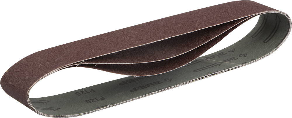 Лента шлифовальная 50х686 мм, P120, для точила ЗТШМ-150/686, 3 шт, серия МАСТЕР ЗУБР 35546-120