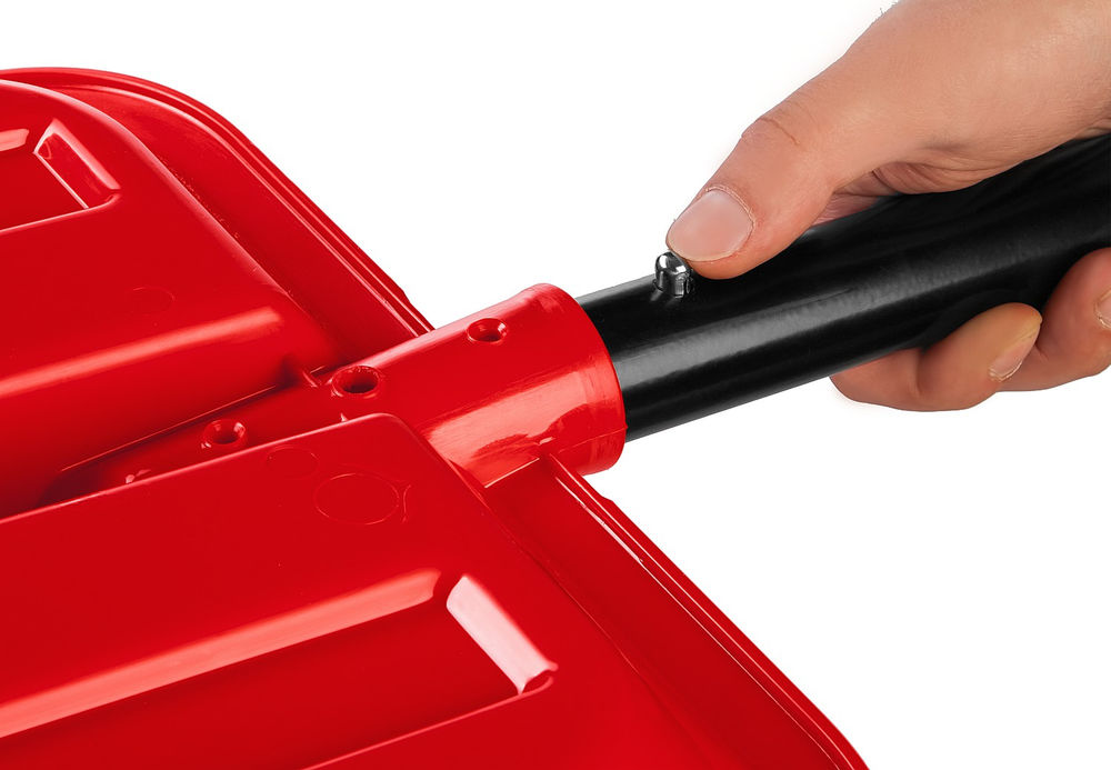 Лопата снеговая, алюминиевый черенок, пластиковый ковш 400 мм ЗУБР УРАЛ 39927