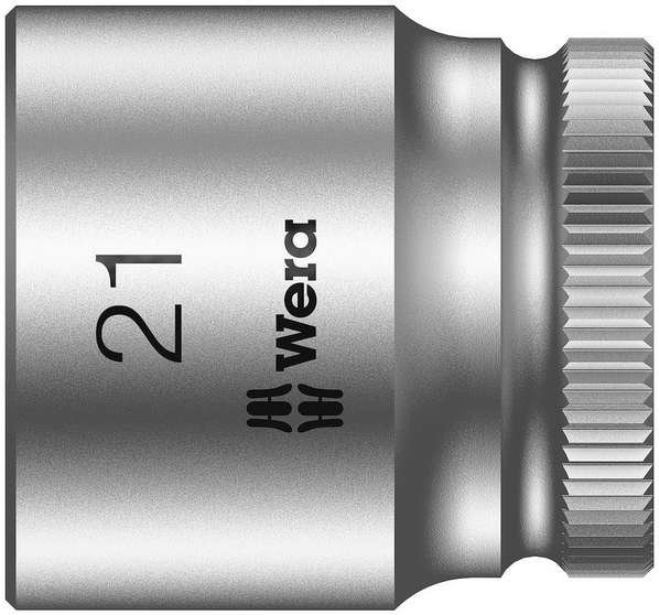 8790 HMB Zyklop Головка торцевая 6-гранная, 3/8, 21 x 30 мм (WE-003566)