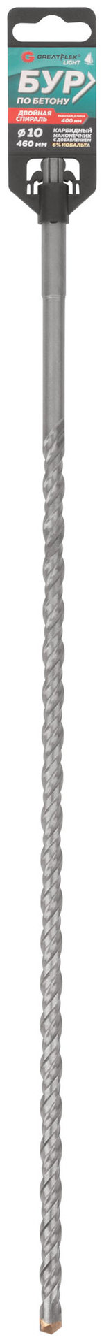 Бур по бетону, SDS-Plus, GreatFlex Light, 10x460 мм (56-10460)