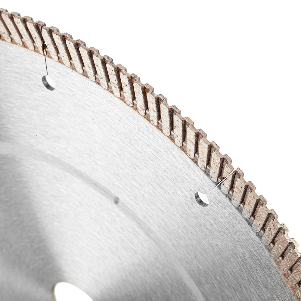 Диск алмазный, 230 х 22.2 мм, турбо с лазерной перфорацией, сухая резка Gross (73034)