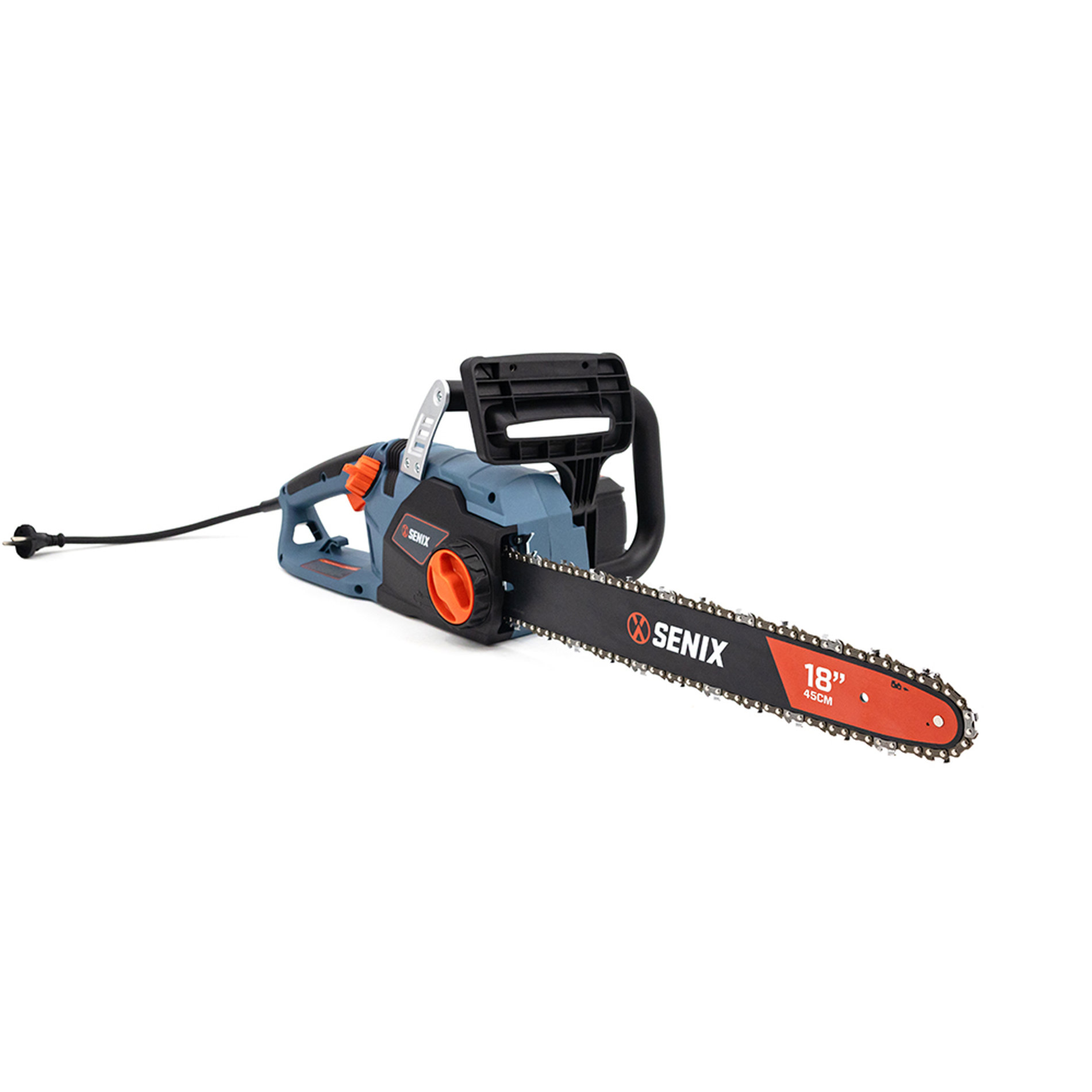 Электрическая цепная поперечное исполнение пила 2400Вт, 45 (18)