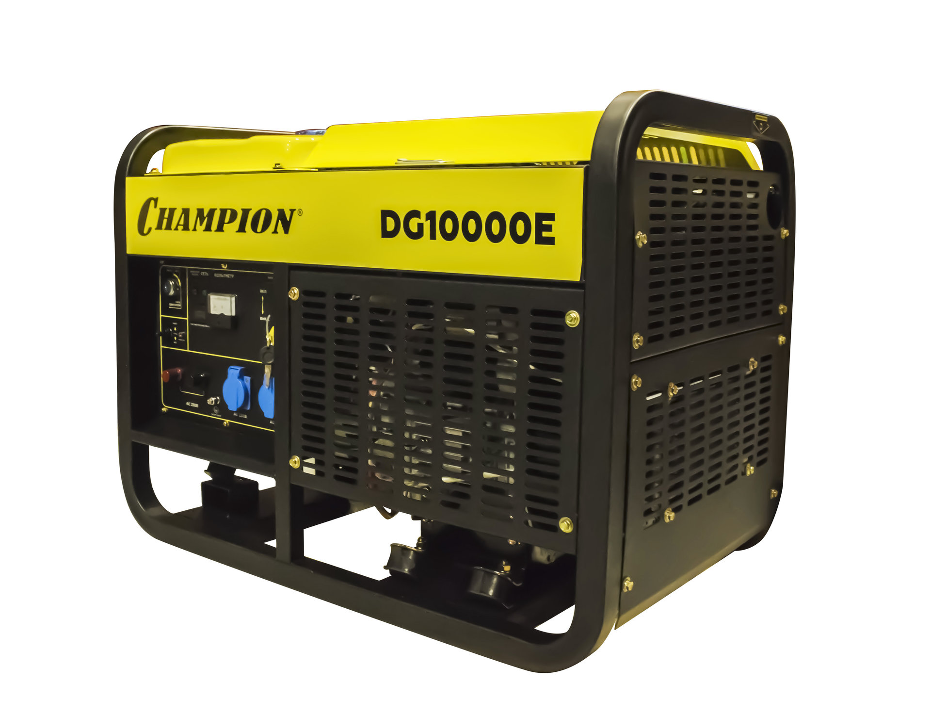 Генератор диз. CHAMPION DG10000E (10/11кВт 17лс 25л 170кг эл.стартер,колеса, счетчик) (DG10000E)