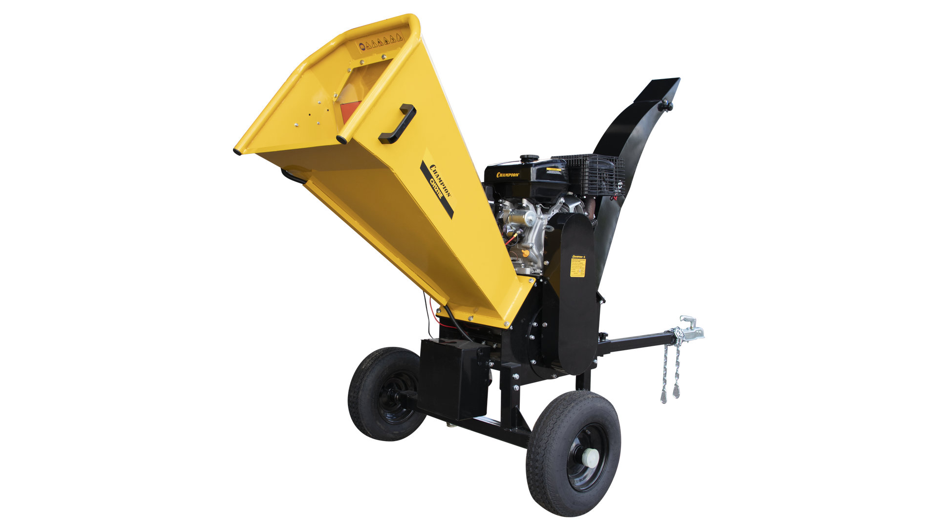 Измельчитель бензиновый PRO 11 кВт 420см? 120мм 210кг эл. стартер колеса CHAMPION CH1211E