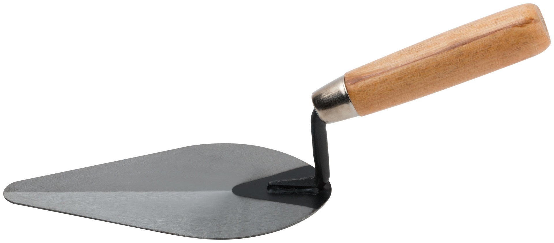 Кельма штукатура, инструментальная сталь, деревянная ручка 180 мм (04892М)