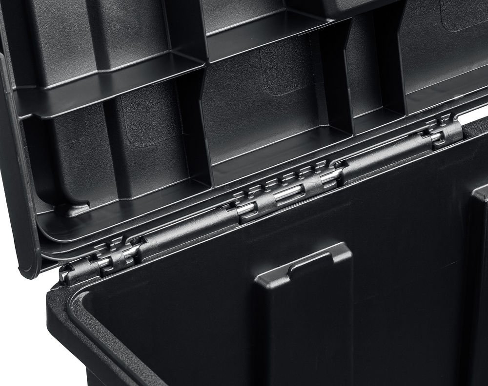 Ящик пластиковый 525 х 345 х 260 мм (21) с крышкой STACKNROLL KETER 38398