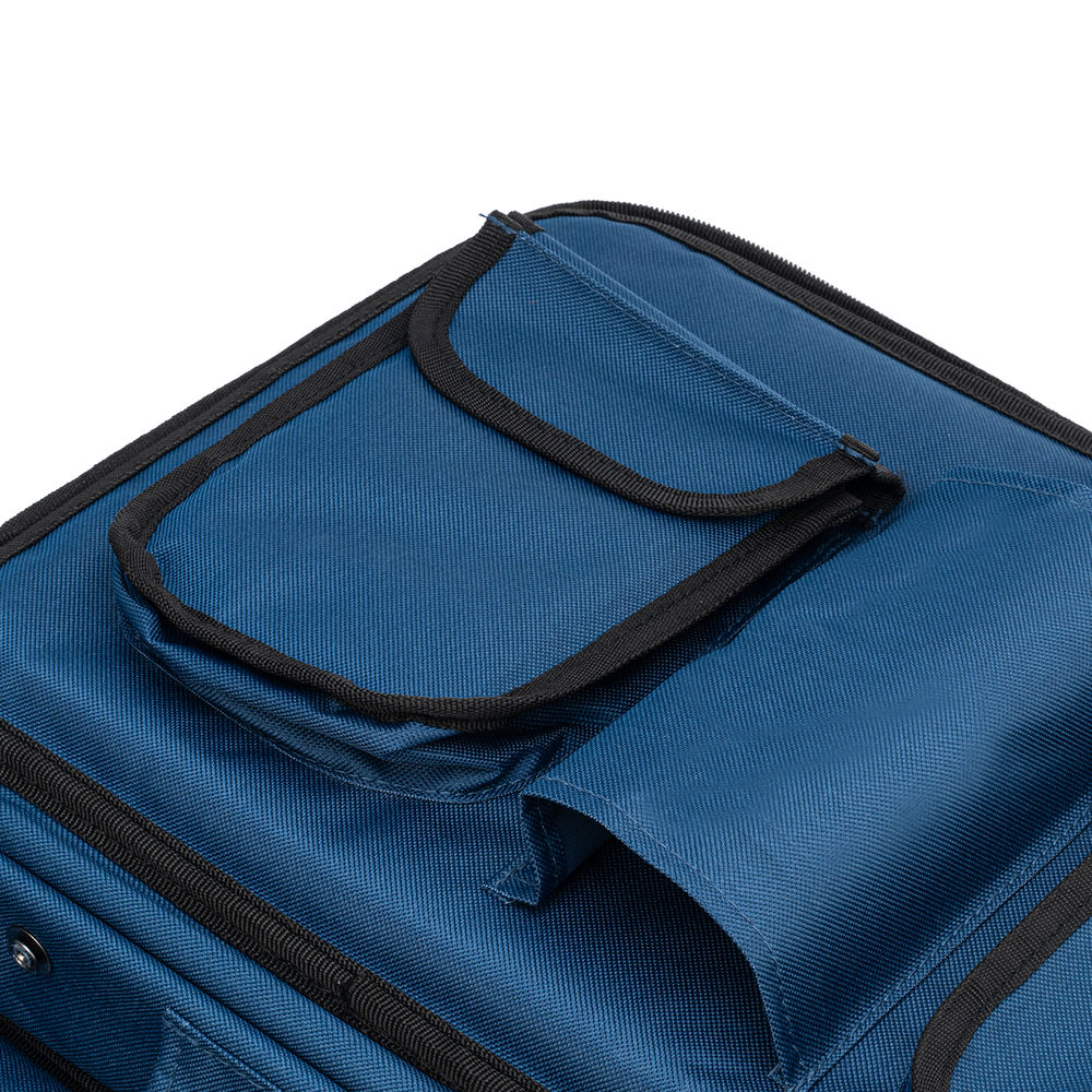 Кейс монтера, 470х340х110 мм, 25 карманов, наплечный ремень Сибртех