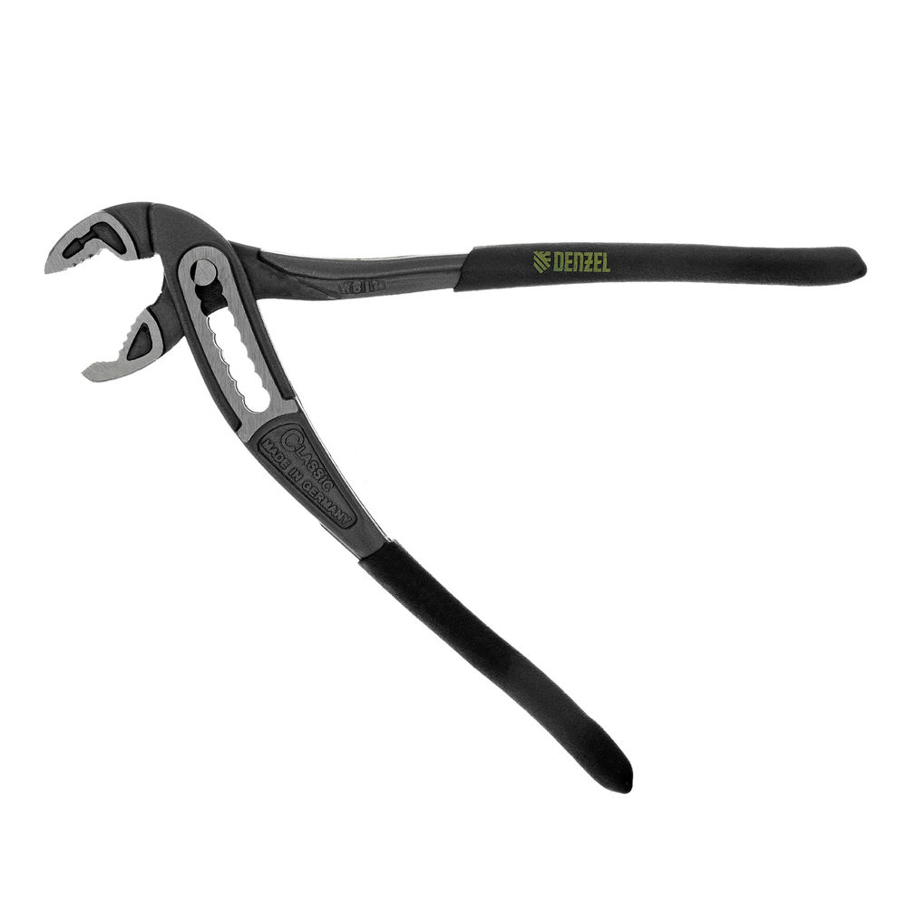Клещи переставные, обливные рукоятки, 180 мм Denzel (17901)