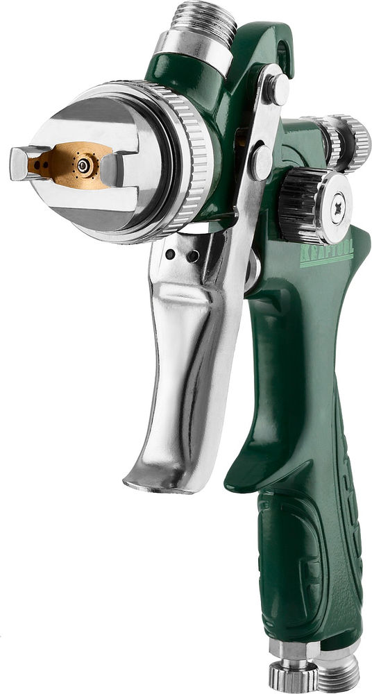 Пневматический краскопульт с верхним бачком AirKraft, HVLP, 1.4 мм KRAFTOOL 06522-1.4