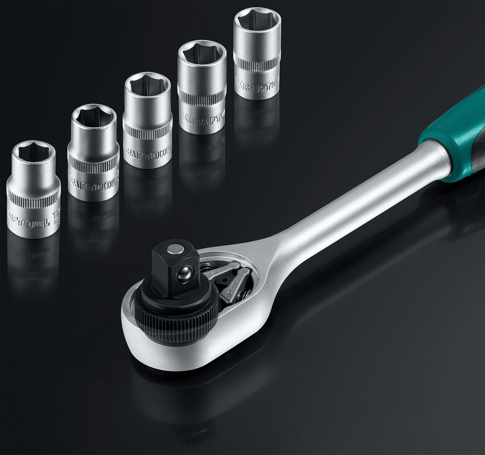 Набор инструмента универсальный 94 предм., (1/2+1/4) X-Drive 94 KRAFTOOL 27883-H95