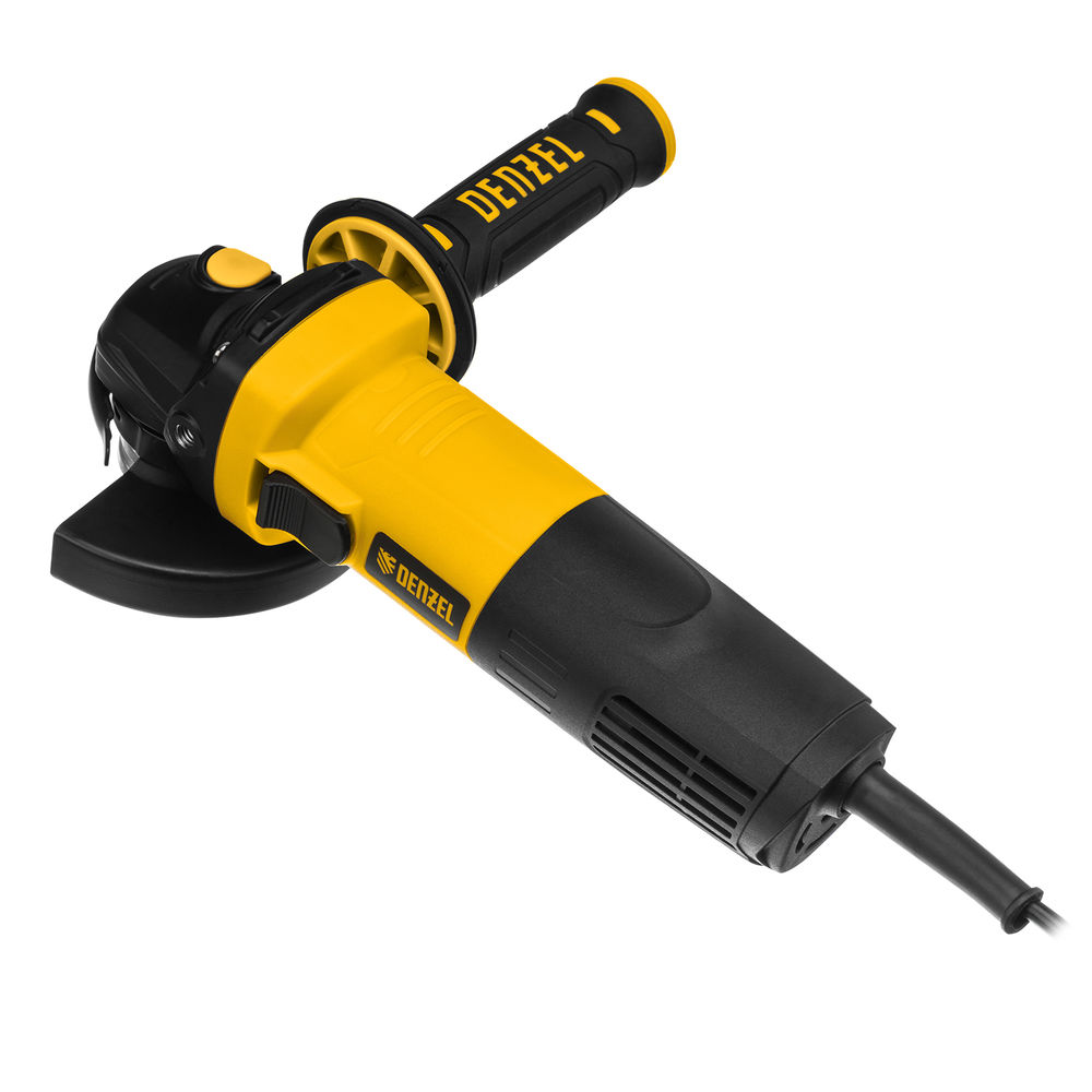 Машина шлифовальная угловая AG115-750, 750 Вт, 115 мм, 11000 об/мин Denzel (26901)