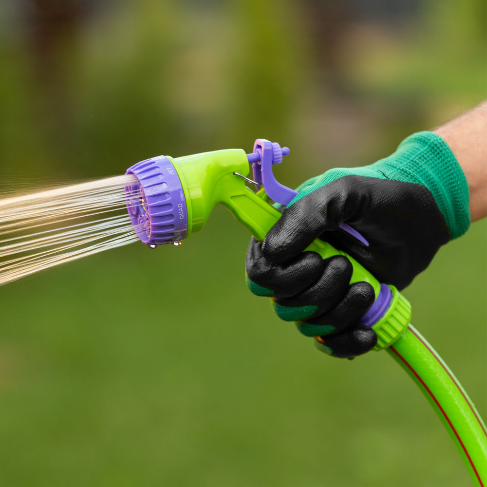 Набор для подключения шланга 3/4, пистолет 7 режимов полива, адаптер, 2 соединителя Palisad (65178)