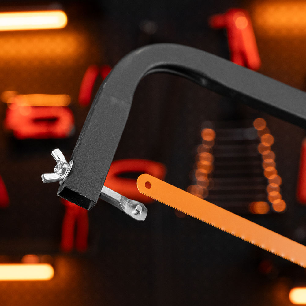 Ножовка по металлу, 300 мм, пластмассовая ручка Sparta