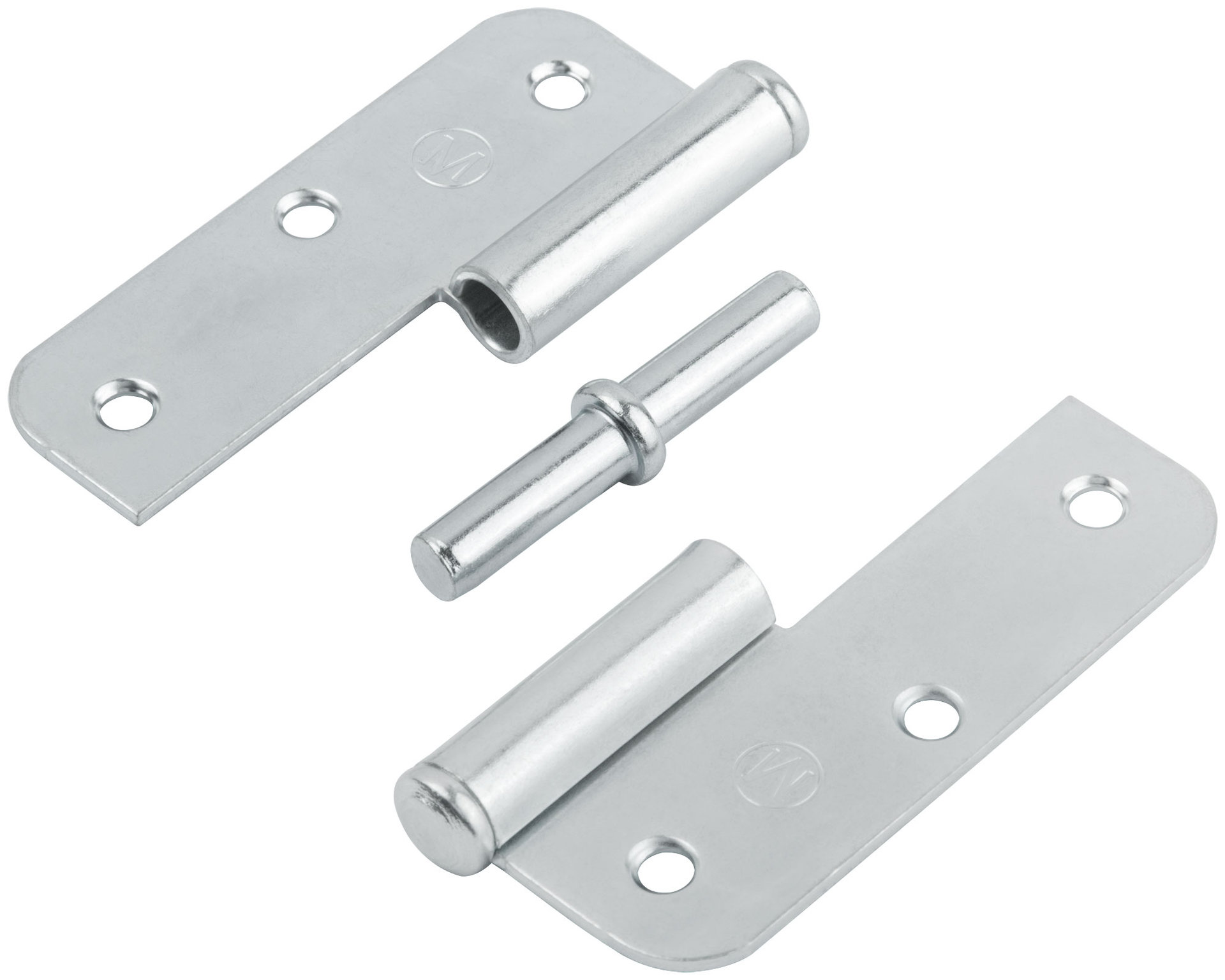 Петля накладная оцинкованная, тип ПН, 85 мм, левая (66390)