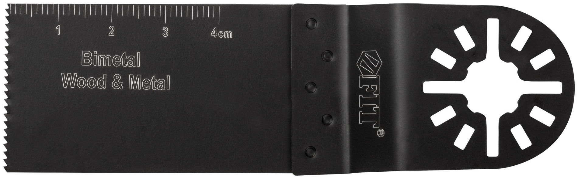 Полотно пильное фрезерованное ступенчатое удлиненное, Bi-metall Co 8%, 31,8х0,8 мм (37925)