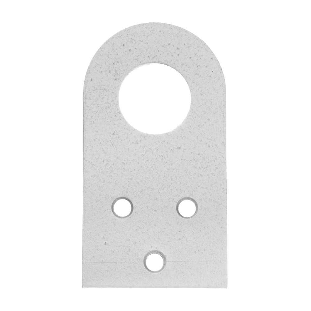 Проушина прямая, 2 мм, 75 х 40 мм, цинк Сибртех (46503)