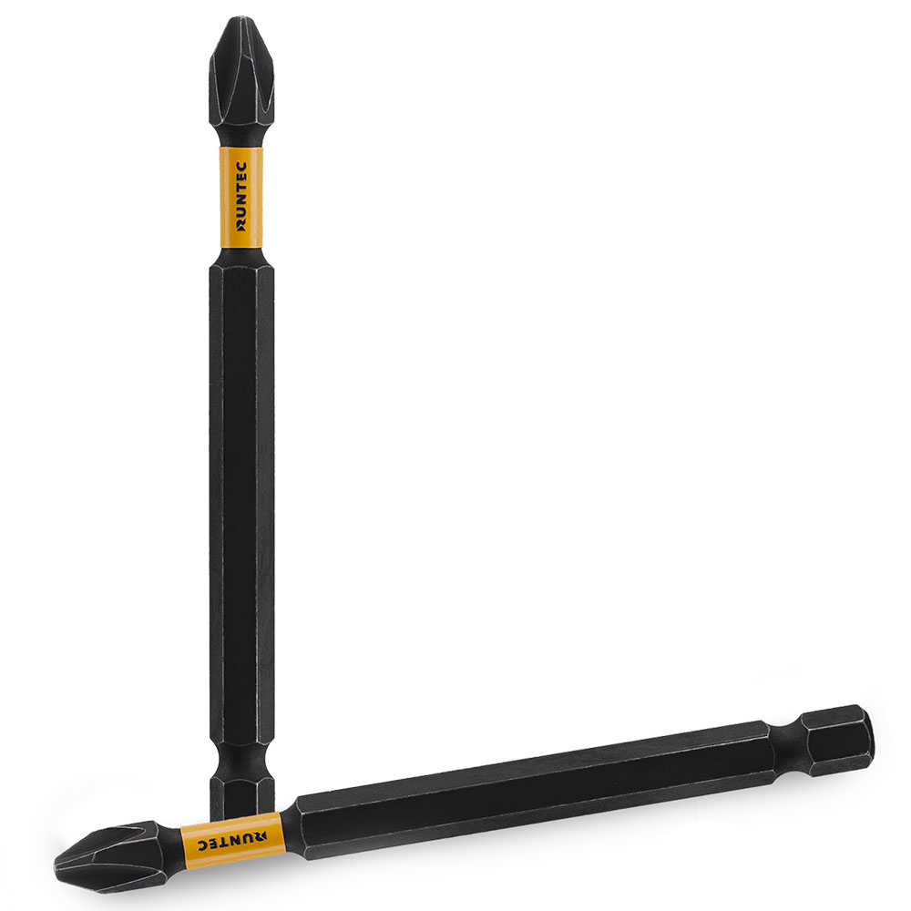 Бита ударная H6.35 90мм PH2 5шт. RUNTEC RT-IB90