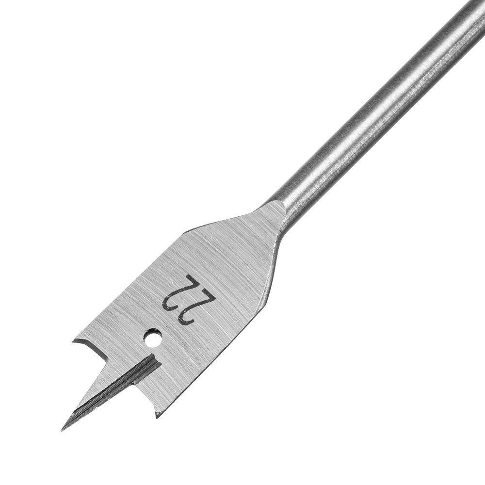 Сверло по дереву перовое удлиненное, 22 х 300 мм, шестигранный хвостовик Matrix