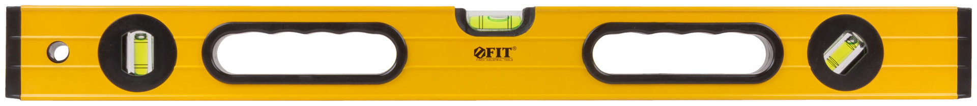 Уровень Янтарь, 3 глазка, ручки, усиленный корпус, фрезер. рабочая грань, шкала 600 мм (18162)