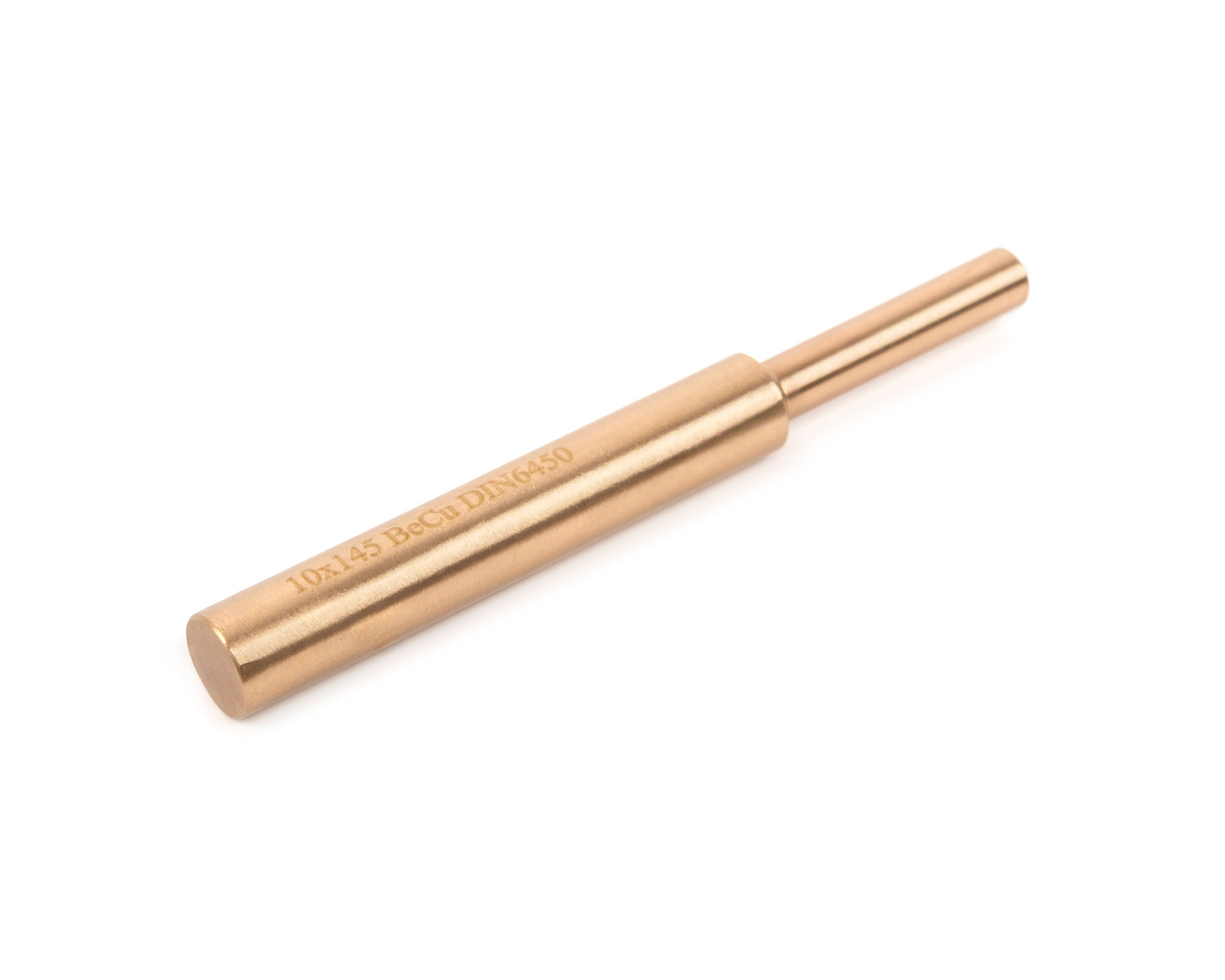 Выколотка цилиндрическая 10х145 искробезопасный сплав BeCu 223B-1010, HORTZ