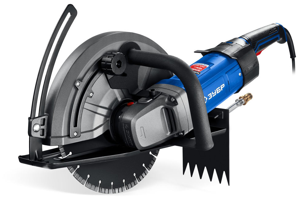 Штроборез (бороздодел) d 355 мм, 2700 Вт, глубина 125 мм ЗУБР Профессионал ЗШ-П120-2700 ПСТ