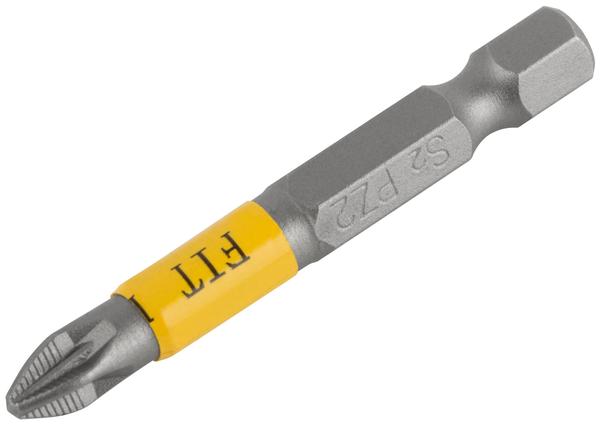 Биты кованые, сталь S2, односторонние 50 мм PZ2, Профи 10 шт., блистер (57535)