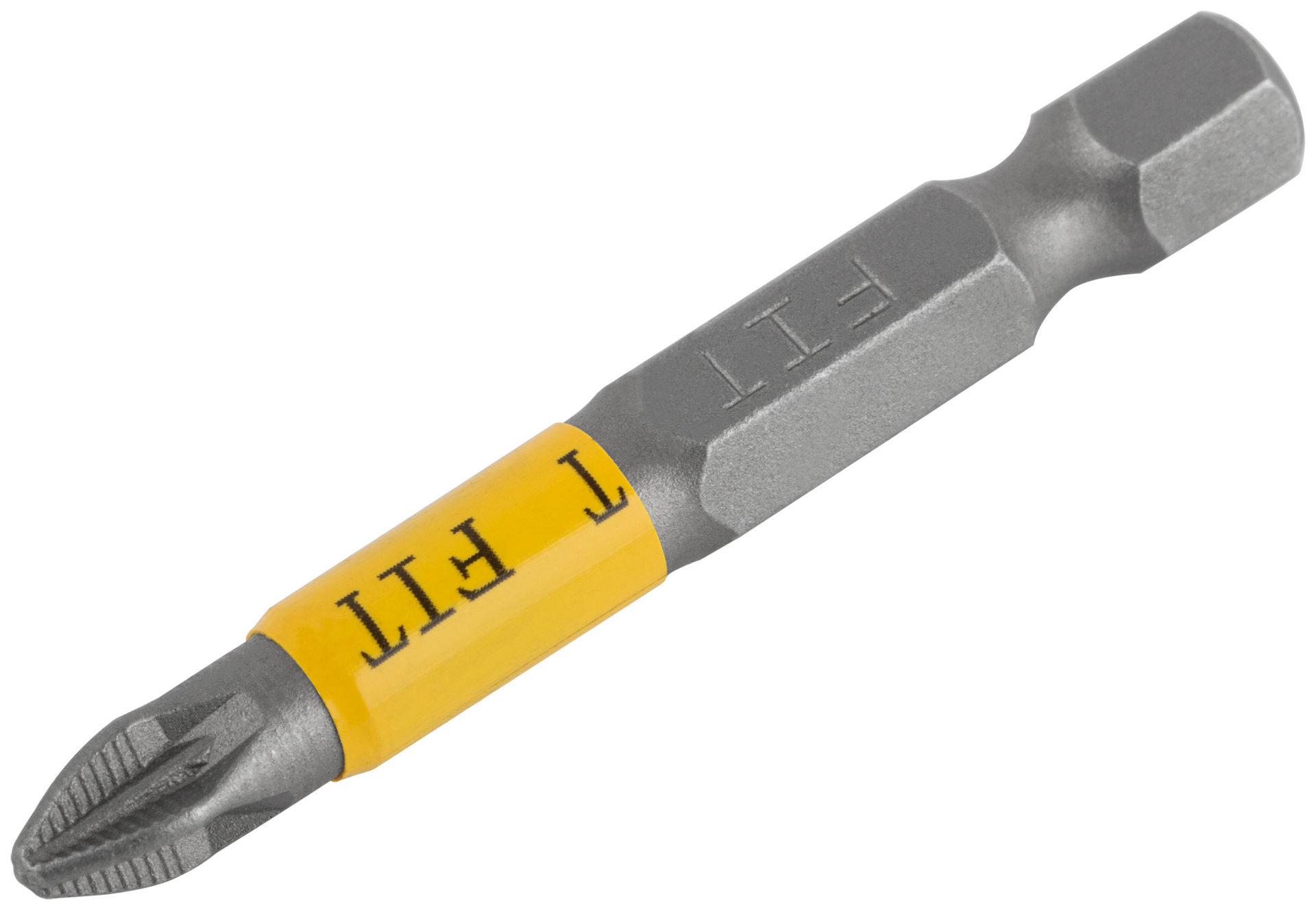 Биты кованые, сталь S2, односторонние 50 мм PZ2, Профи 2 шт., блистер (57515)