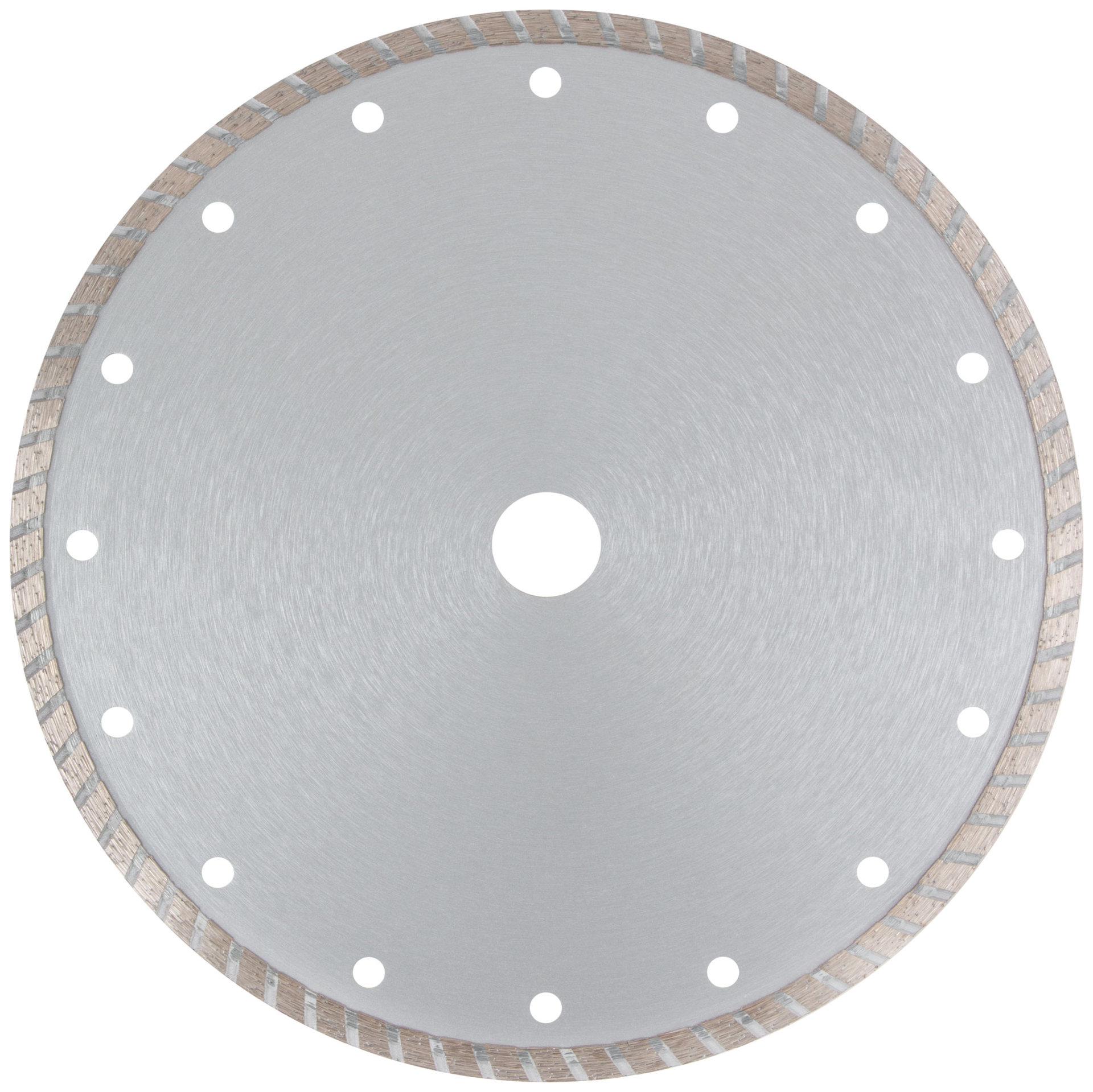 Диск отрезной алмазный турбо (сухая и влажная резка) 230х2,6/2,8х7,5х22,2 мм (37477)