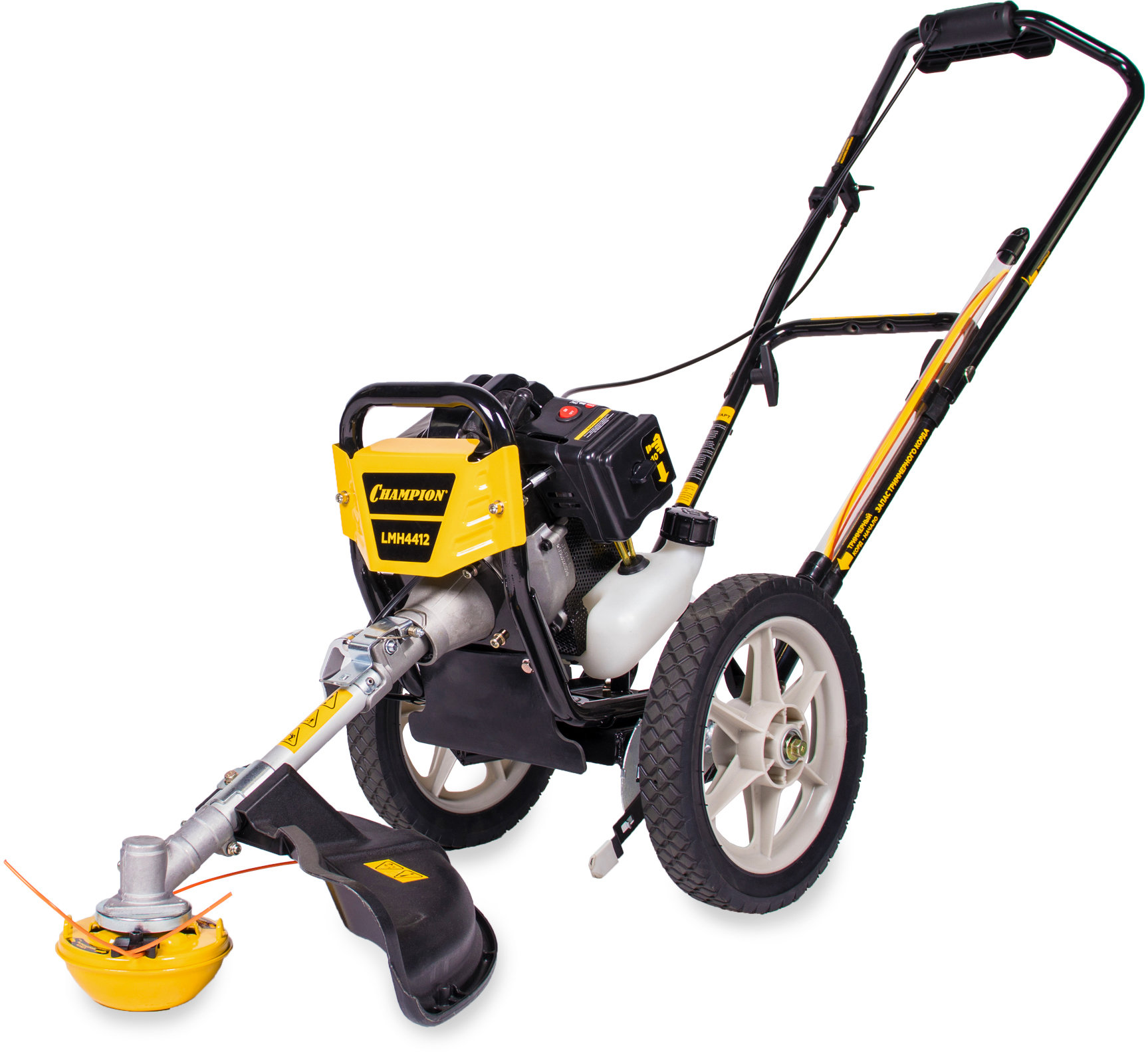 Газонокосилка CHAMPION LMH4412 (1,2кВт 432мм 18кг корд 2-4мм/420мм) (LMH4412)