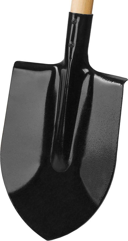 Лопата штыковая 285 х 205 х 1400 мм, полотно 1.6 мм, закалено, деревянный черенок высш. сорт GRINDA 421821