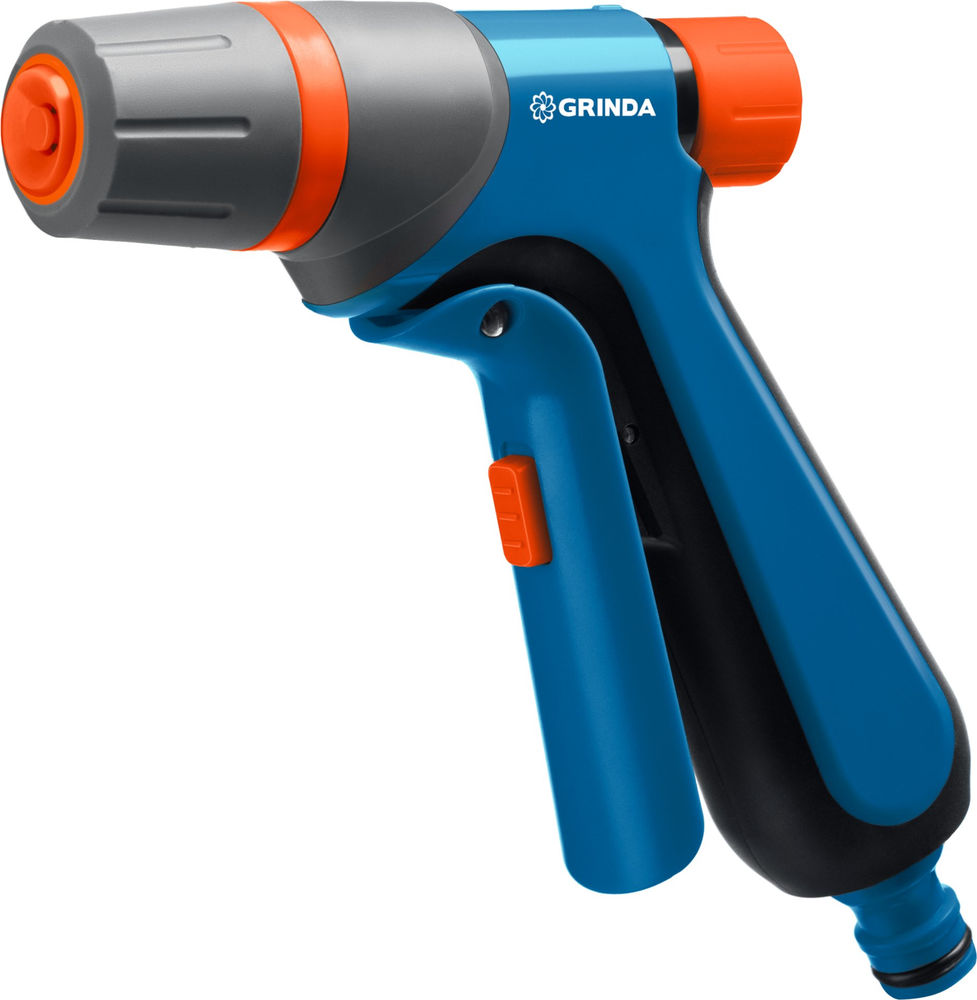 Поливочный пистолет F-R, курок спереди, двухкомпонентный, плавная регулировка напора, PROLine GRINDA 429121_z01