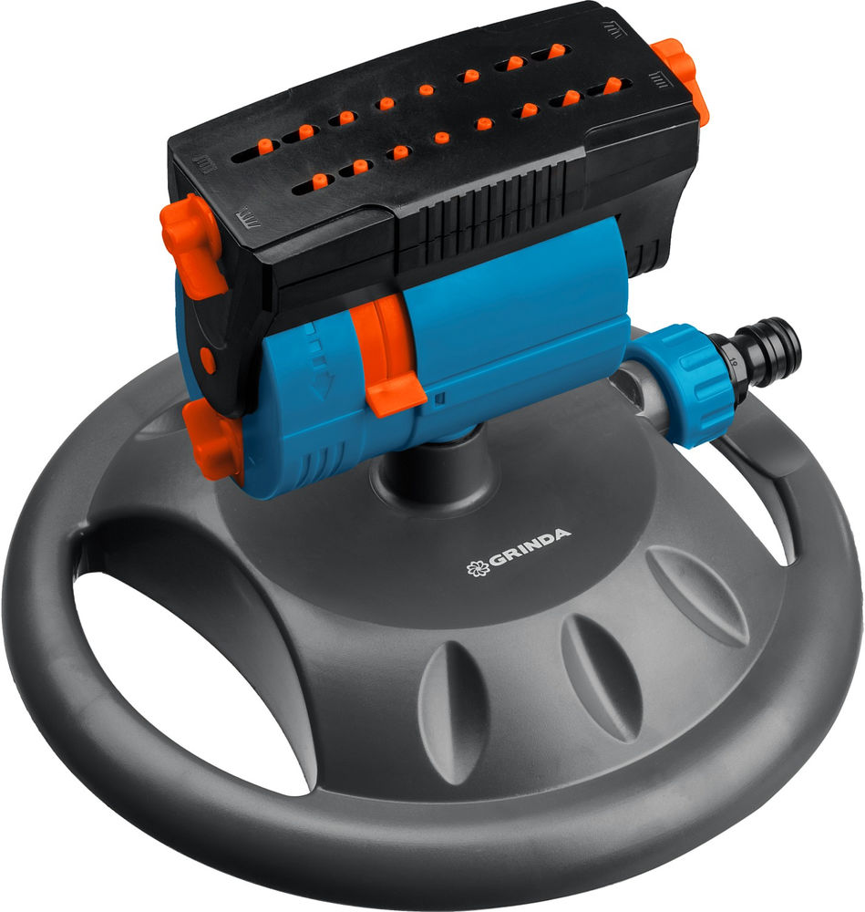 Веерный распылитель RO-16m, 16 форсунок, на подставке, ударопрочный пластик, PROLine GRINDA 429349