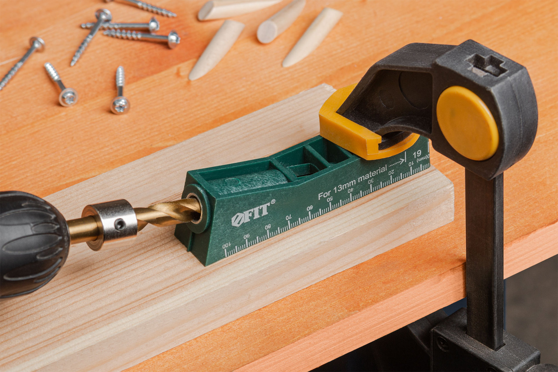 Кондуктор для глухих отверстий с ограничителем глубины одинарный (36416)