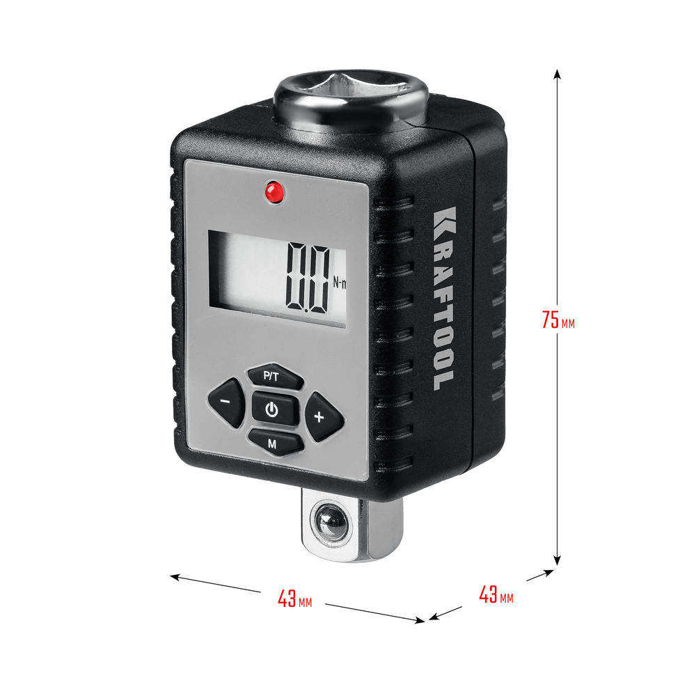 Динамометрический адаптер с переходниками GRAND, 1/2, 40 - 200 Н·м KRAFTOOL 64044-200