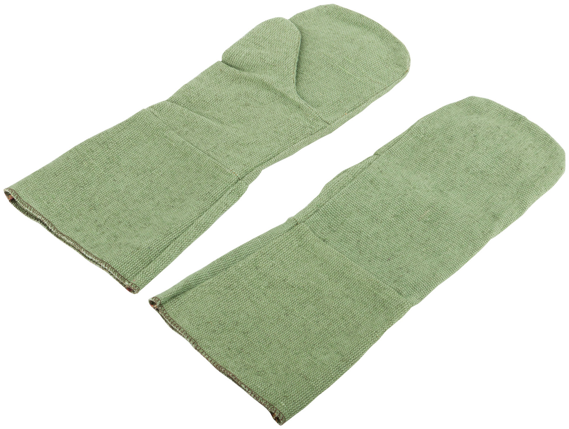 Краги сварщика брезентовые огнеупорные (12465)