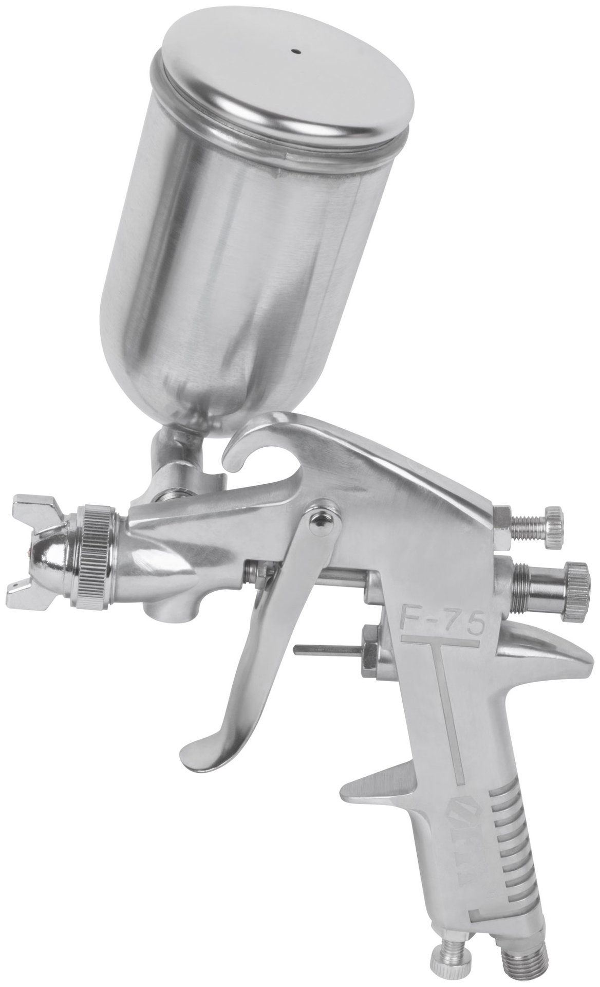Краскопульт пневматический, алюминиевый верхний бачок 300 мл, 1.5 мм (81016)